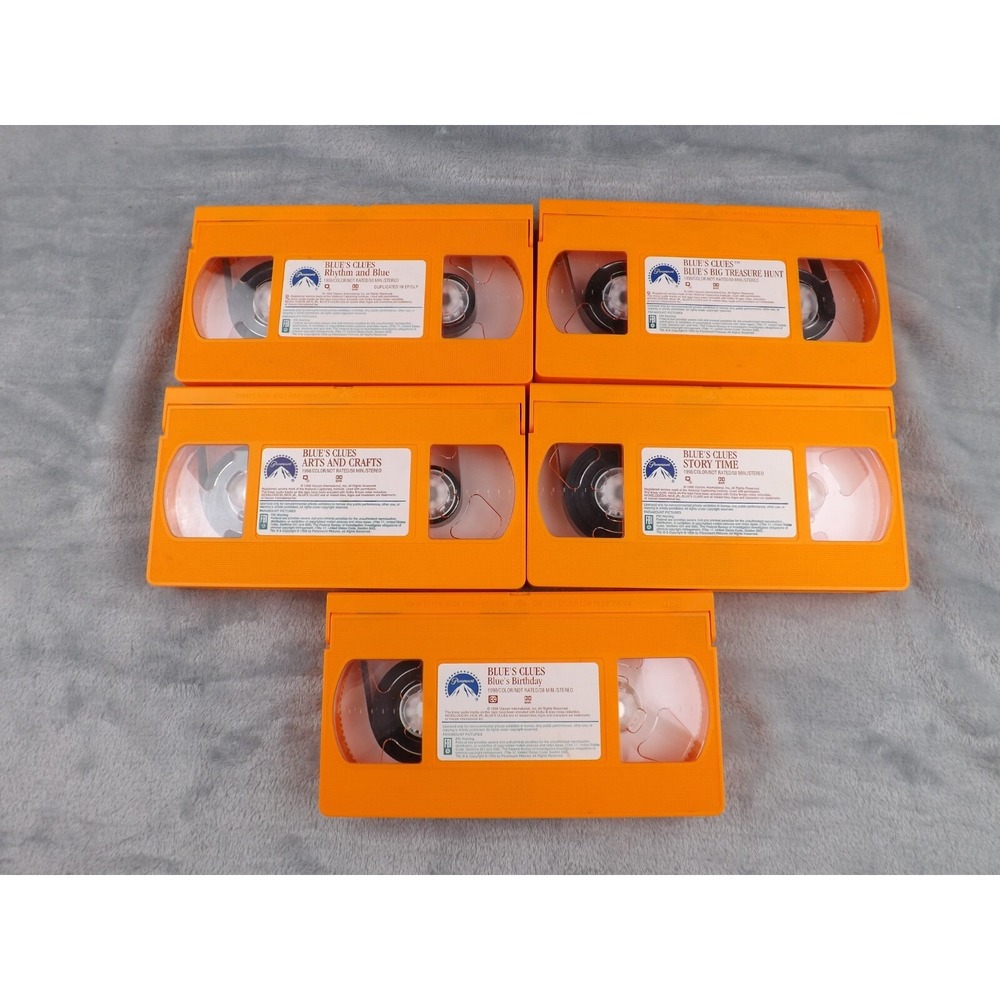 Blue's Clues VHS Set of‎ 5